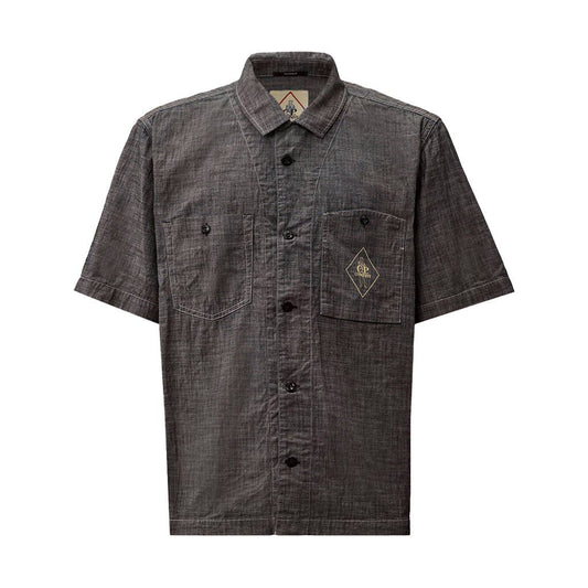 [C.P. Company] Chambray Short Sleeve Shirt