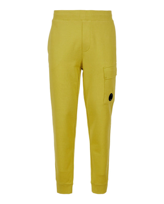 Cp Company Diagonal Raised Lens Joggers in Golden Nugget