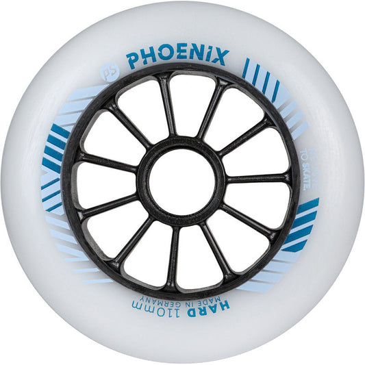 Powerslide PHOENIX DD Hard 110mm/86A Wheels (Pack of 8)