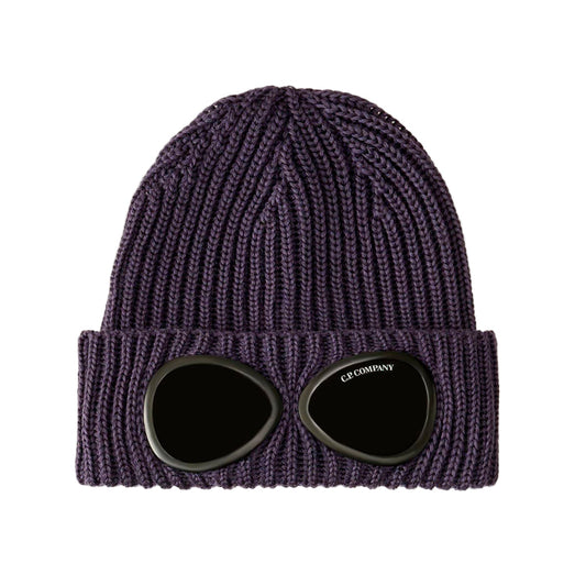 Cp Company Chunky Goggle Beanie Nightshade