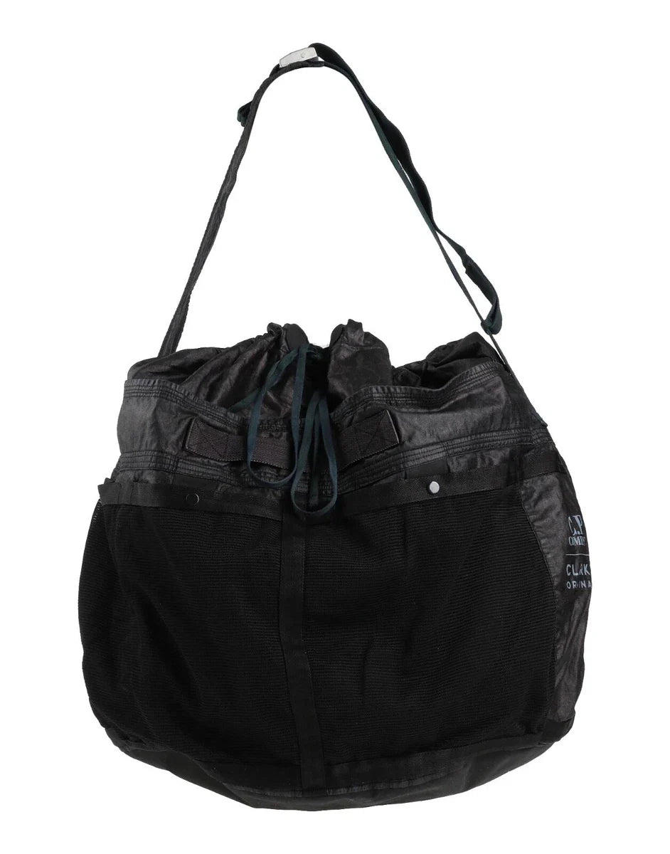 Cp Company X Clarks Original Lino Wax Travel Bag In Black