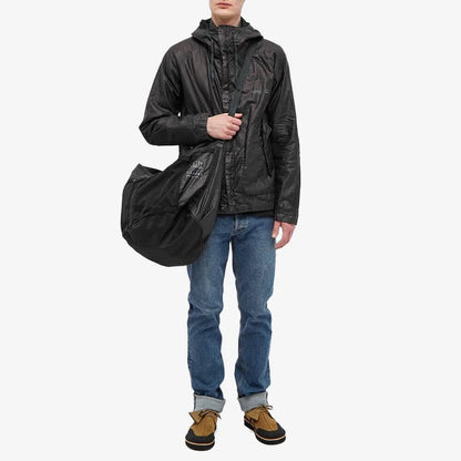 Cp Company X Clarks Original Lino Wax Travel Bag In Black