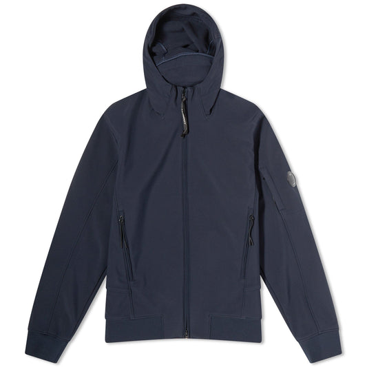 Cp Company Shell-R A/W Lens Jacket In Navy