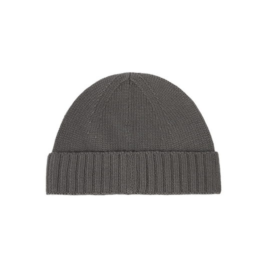 [Stone Island] Ghost Cashmere Beanie in Dark Grey