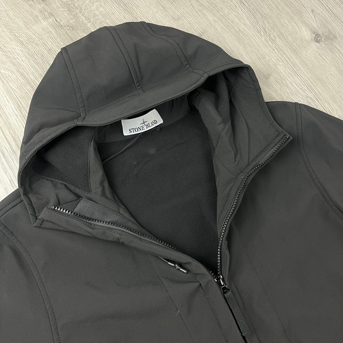 Stone Island Shell Jacket - Black