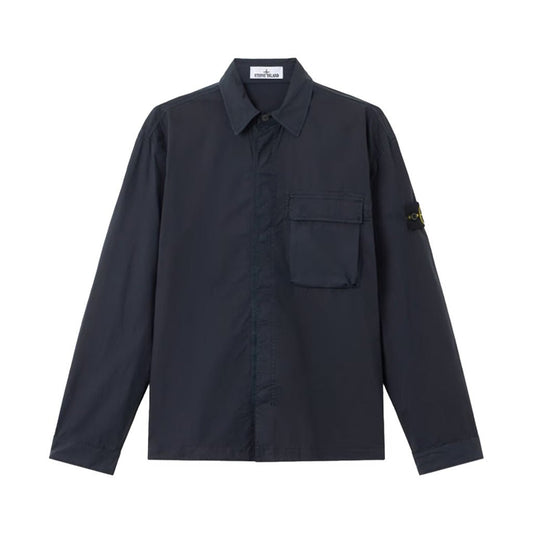 [Stone Island] Stretch Cotton Tela "Paracadute" Overshirt